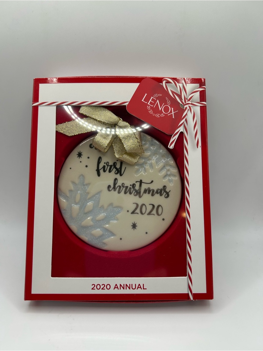 NWT Lenox “Our First Christmas 2020” Ornament